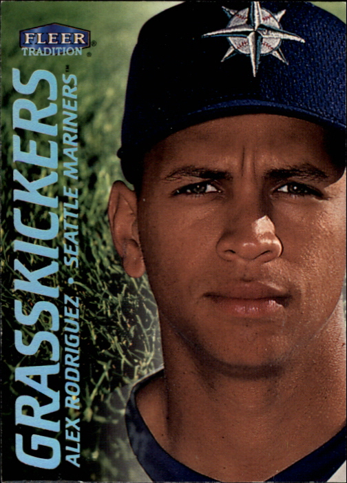 2000 Fleer Tradition Grasskickers #GK15 Alex Rodriguez