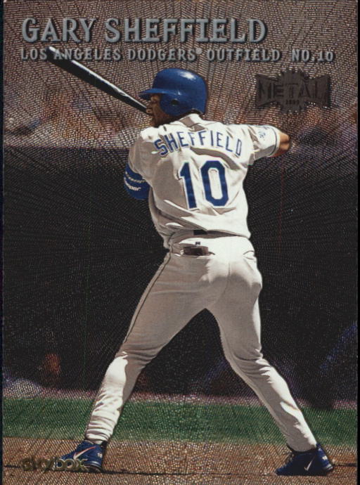2000 Metal #85 Gary Sheffield