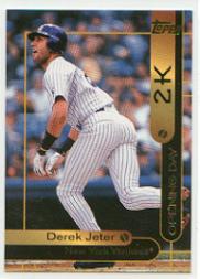 2000 Opening Day 2K #OD5 Derek Jeter TOPPS