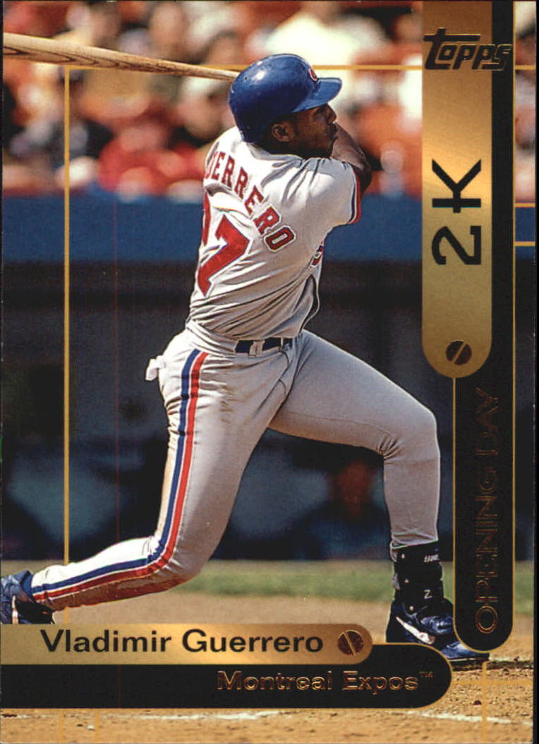 2000 Opening Day 2K #OD6 Vladimir Guerrero TOPPS