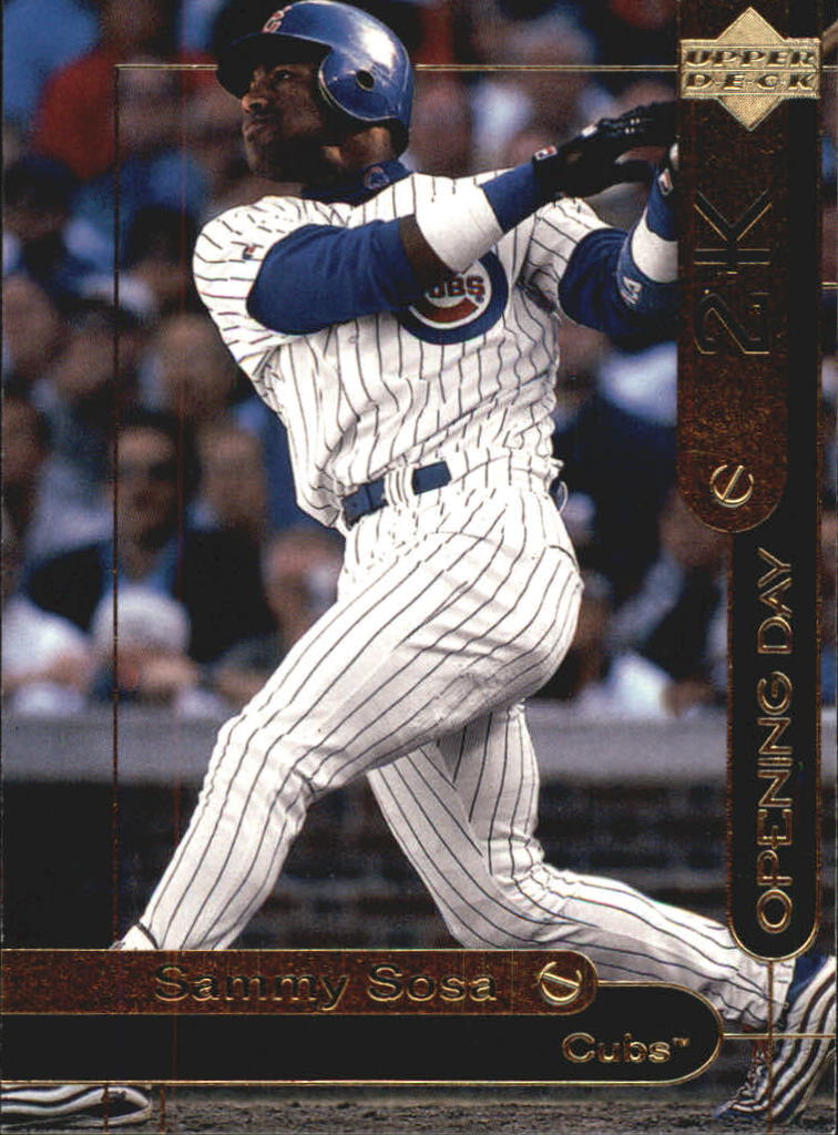 2000 Opening Day 2K #OD18 Sammy Sosa UD