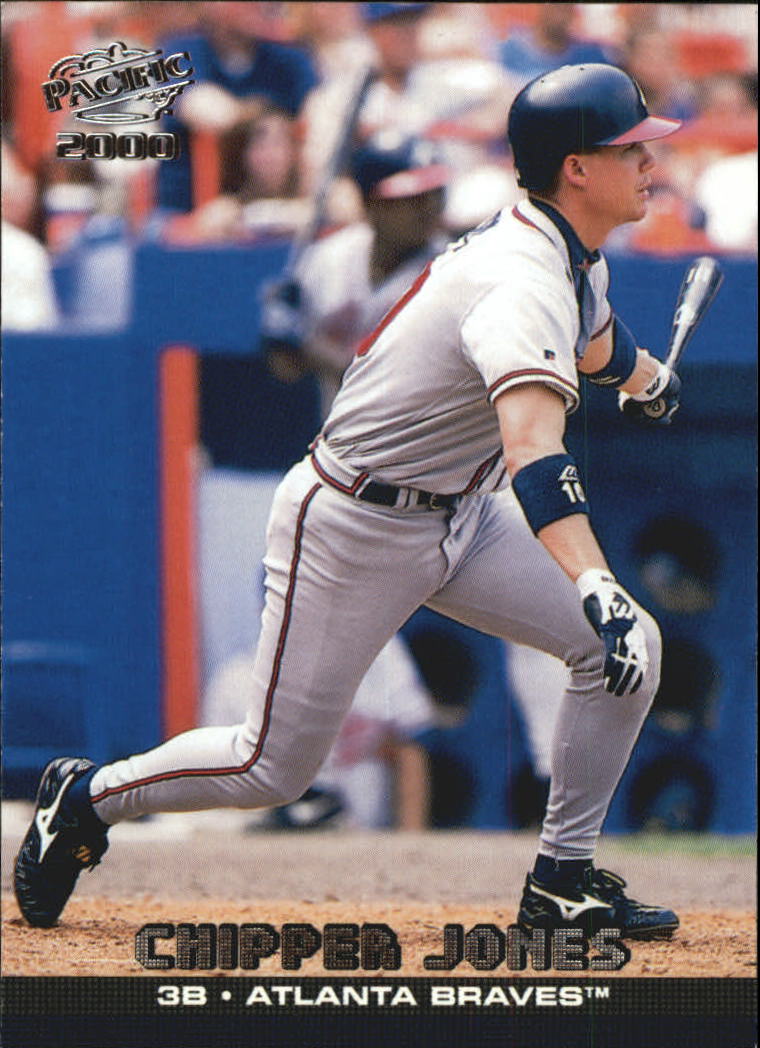 2000 Pacific #38 Chipper Jones*