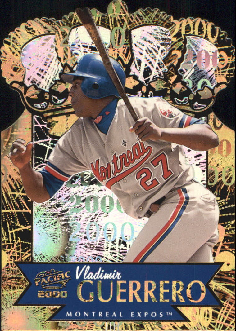 2000 Pacific Gold Crown Die Cuts #19 Vladimir Guerrero