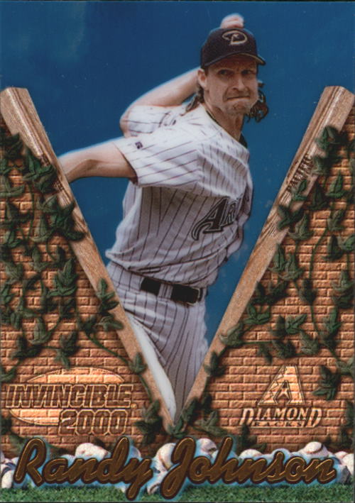2000 Pacific Invincible #8 Randy Johnson