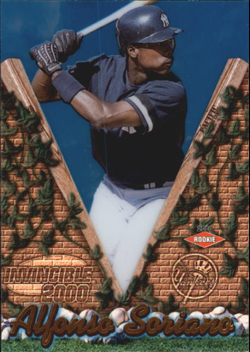 2000 Pacific Invincible #101 Alfonso Soriano