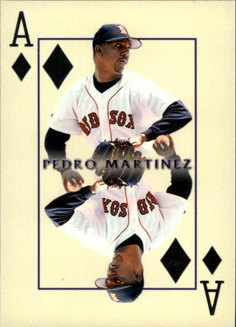 2000 Pacific Invincible Diamond Aces #6 Pedro Martinez
