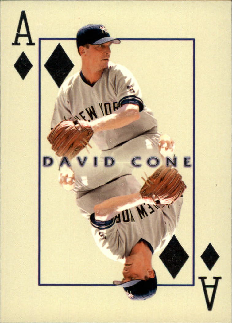 2000 Pacific Invincible Diamond Aces #14 David Cone