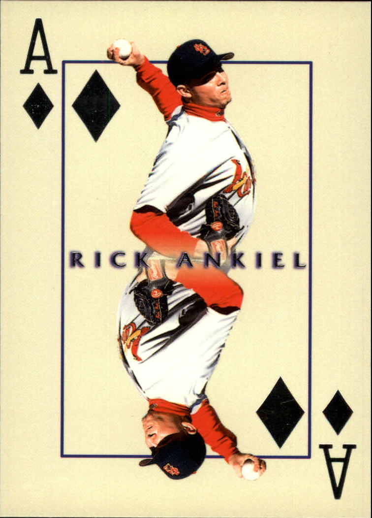 2000 Pacific Invincible Diamond Aces #19 Rick Ankiel front image