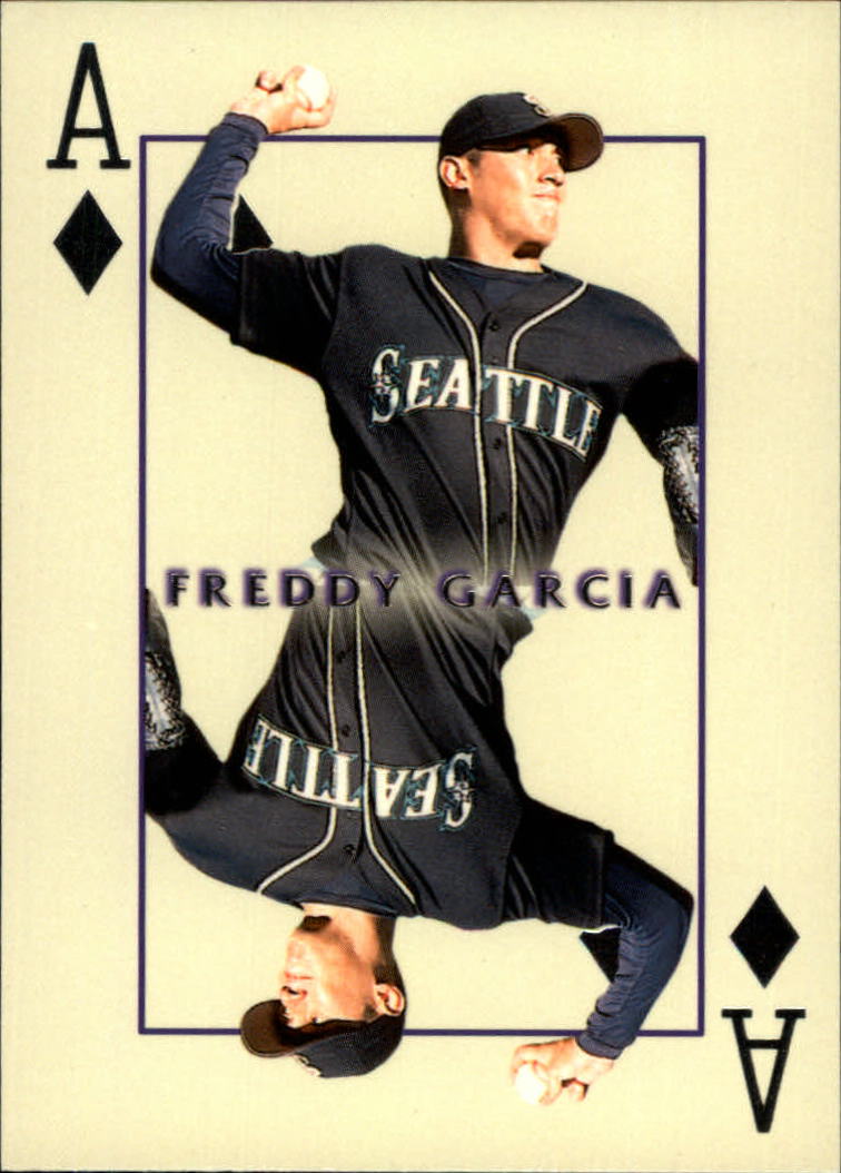 2000 Pacific Invincible Diamond Aces #20 Freddy Garcia