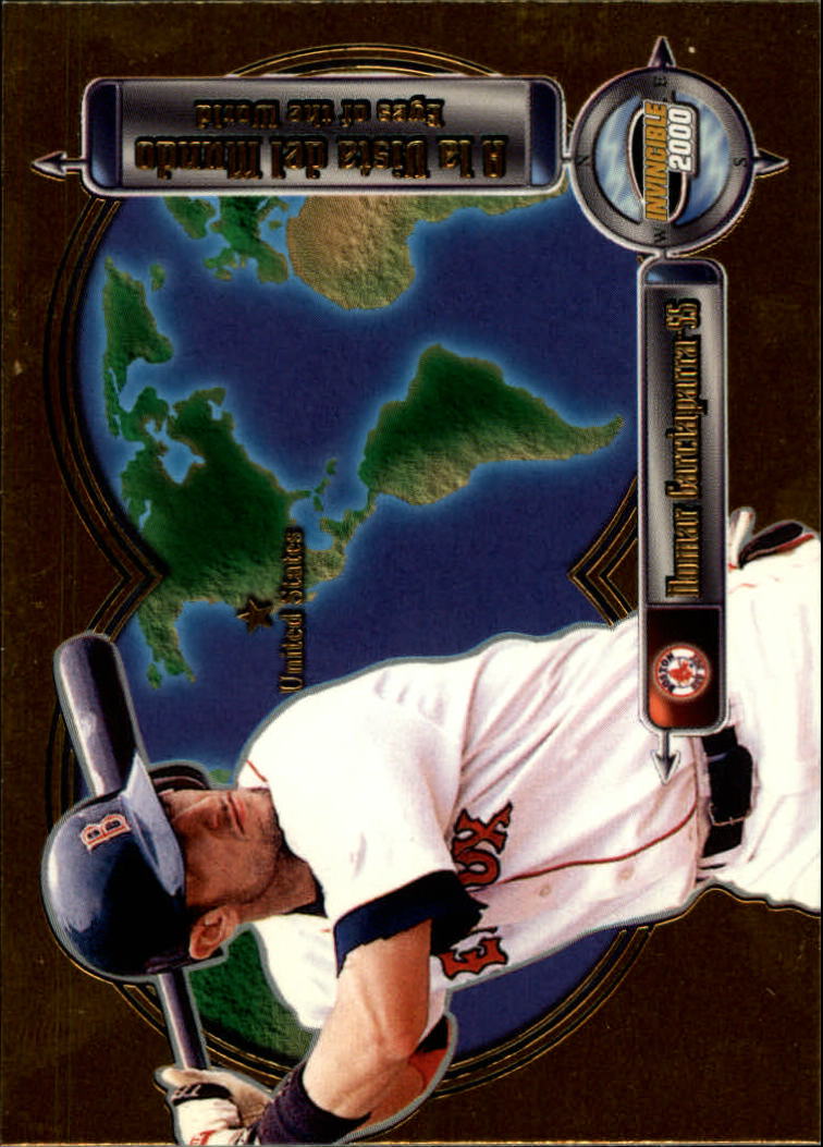 2000 Pacific Invincible Eyes of the World #4 Nomar Garciaparra