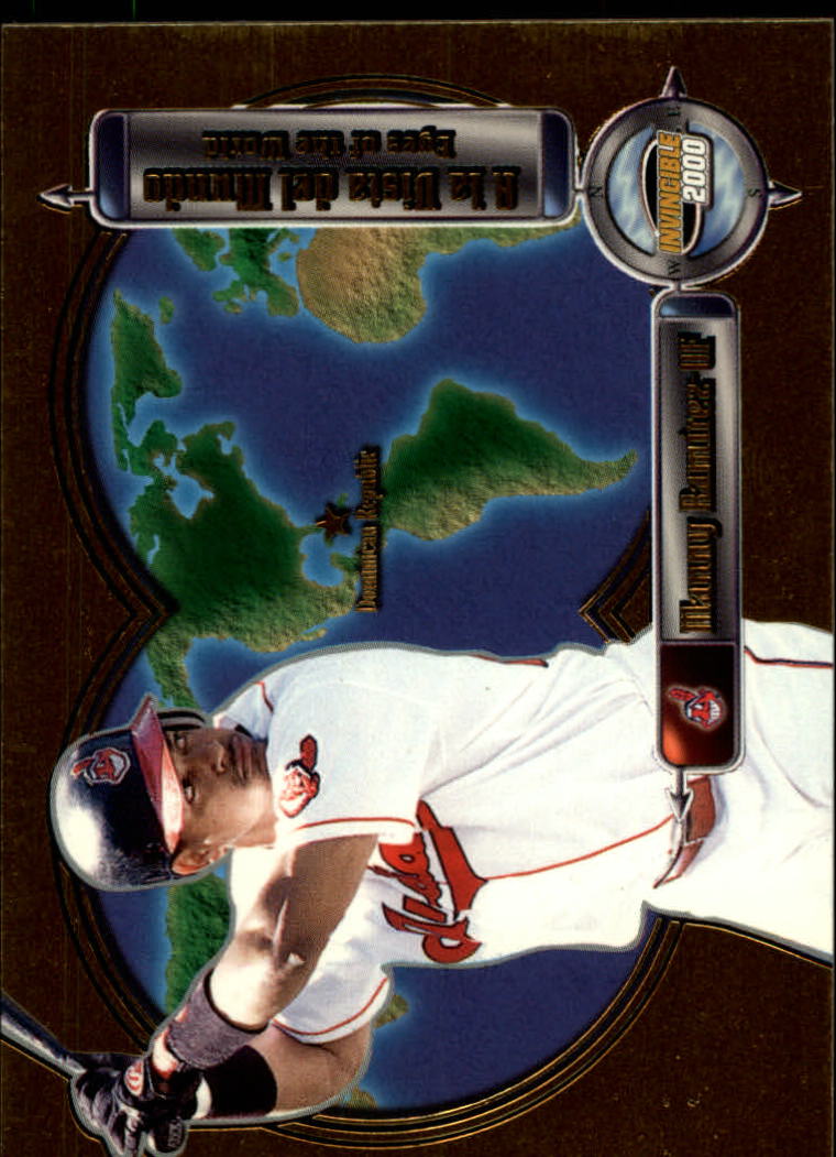 2000 Pacific Invincible Eyes of the World #8 Manny Ramirez
