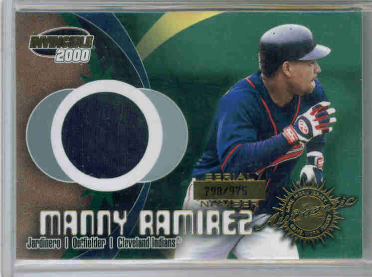 2000 Pacific Invincible Game Gear #6 M.Ramirez Jsy/975