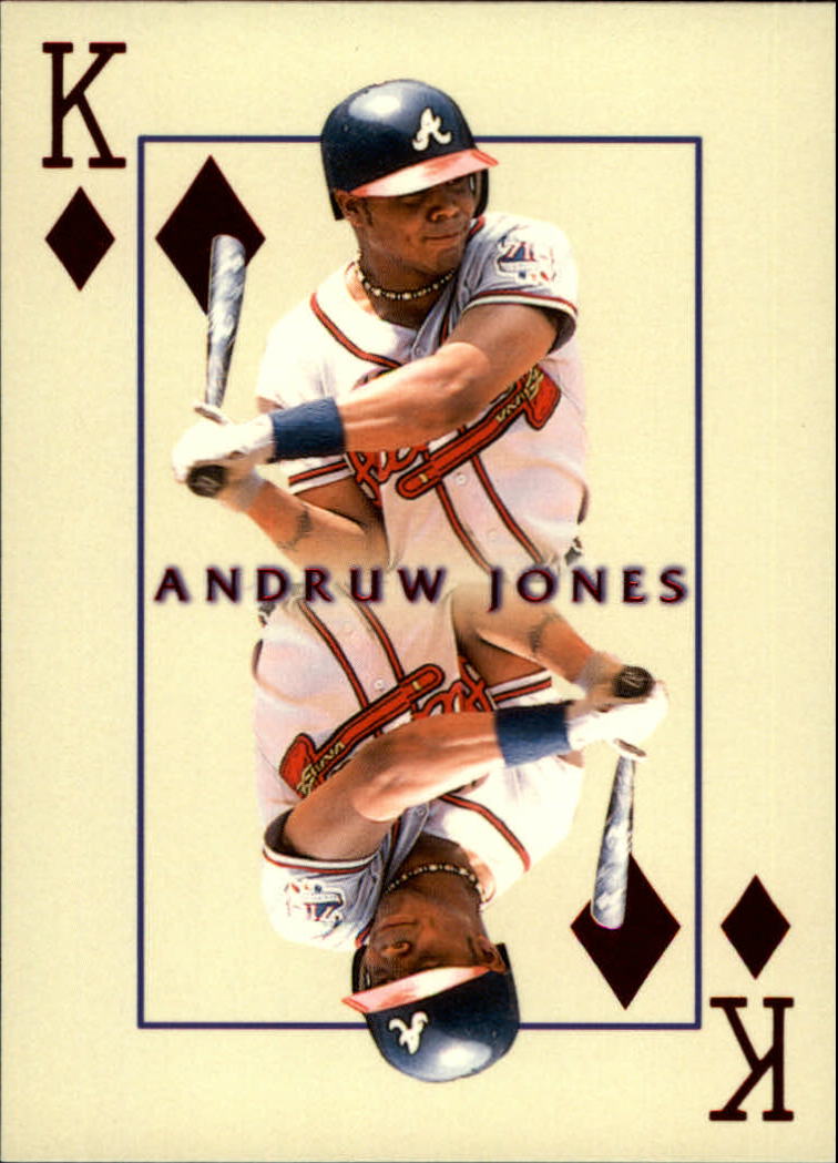 2000 Pacific Invincible Kings of the Diamond #3 Andruw Jones
