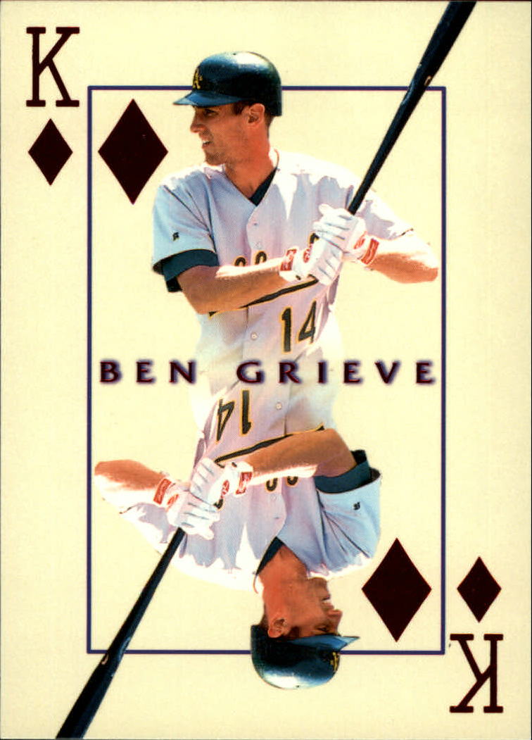 2000 Pacific Invincible Kings of the Diamond #22 Ben Grieve