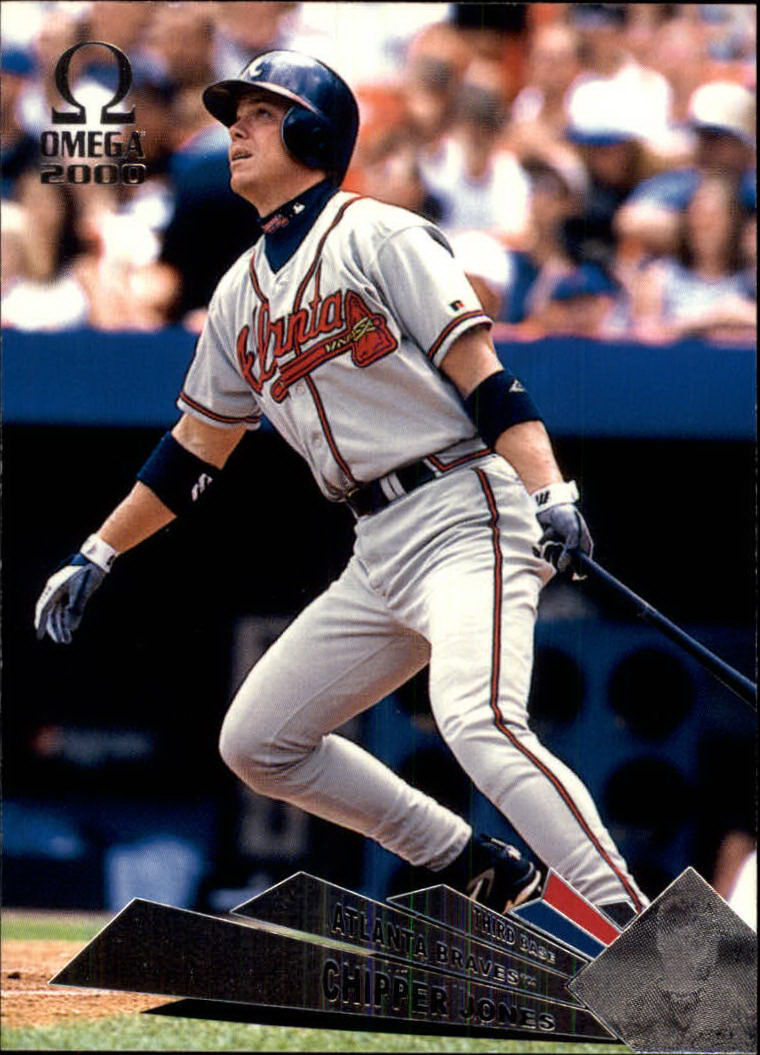 2000 Pacific Omega #13 Chipper Jones