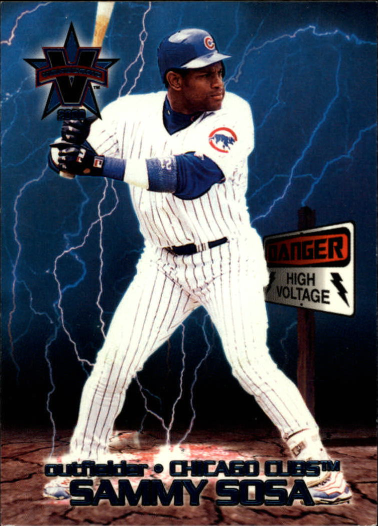 2000 Vanguard High Voltage #10 Sammy Sosa