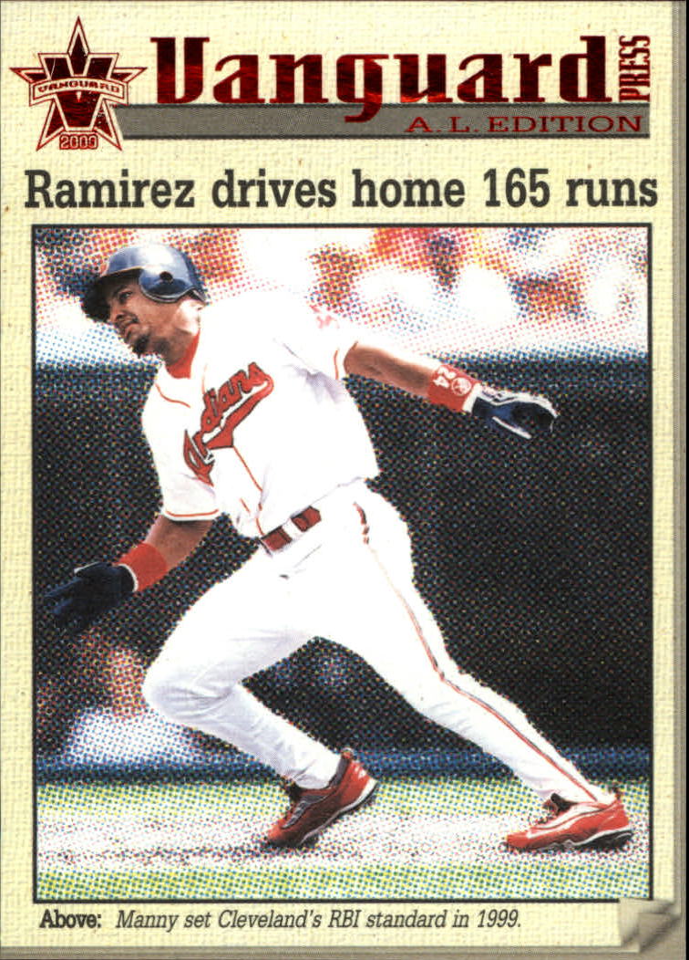 2000 Vanguard Press #A4 Manny Ramirez