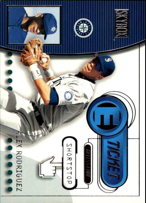 2000 SkyBox E-Ticket #ET1 Alex Rodriguez