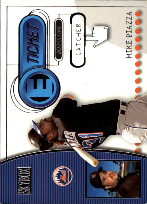 2000 SkyBox E-Ticket #ET14 Mike Piazza