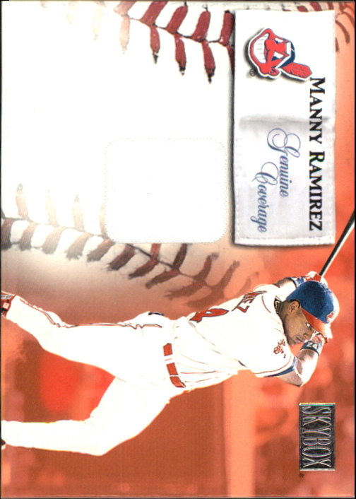 2000 SkyBox Genuine Coverage #4 Manny Ramirez H