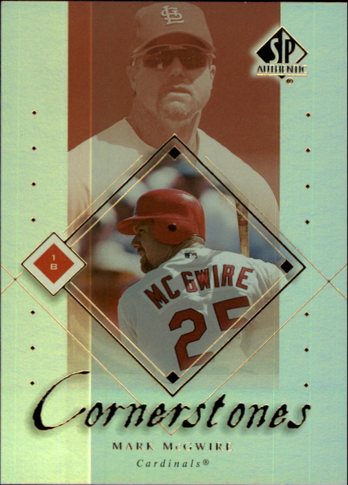2000 SP Authentic Cornerstones #C5 Mark McGwire