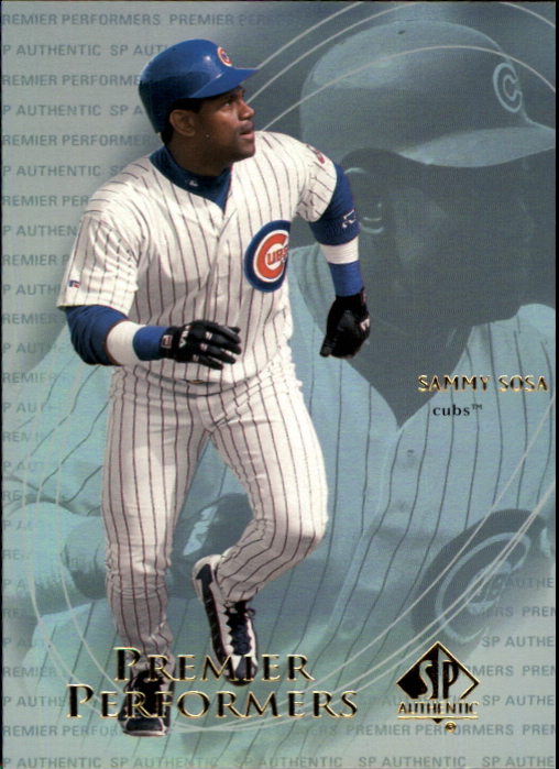 2000 SP Authentic Premier Performers #PP10 Sammy Sosa