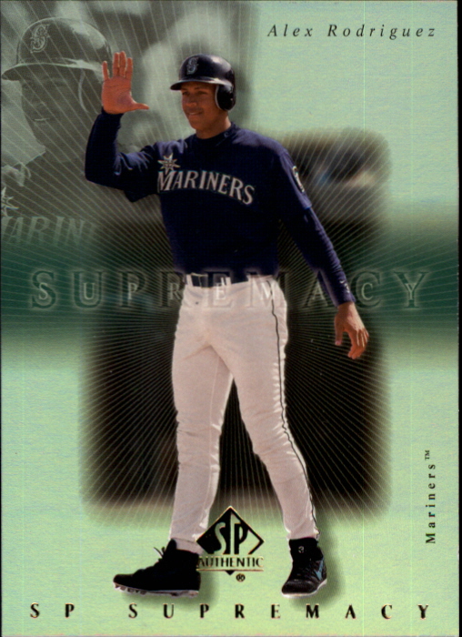 2000 SP Authentic Supremacy #S1 Alex Rodriguez
