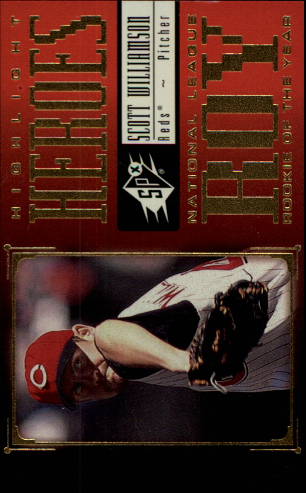 2000 SPx Highlight Heroes #HH8 Scott Williamson