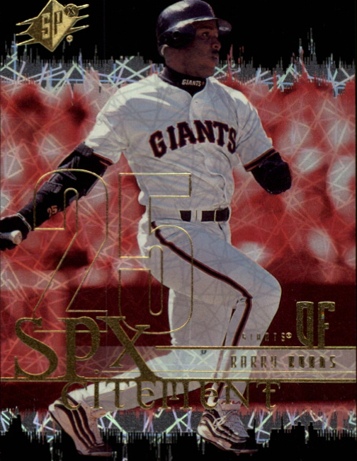 2000 SPx SPXcitement #XC5 Barry Bonds