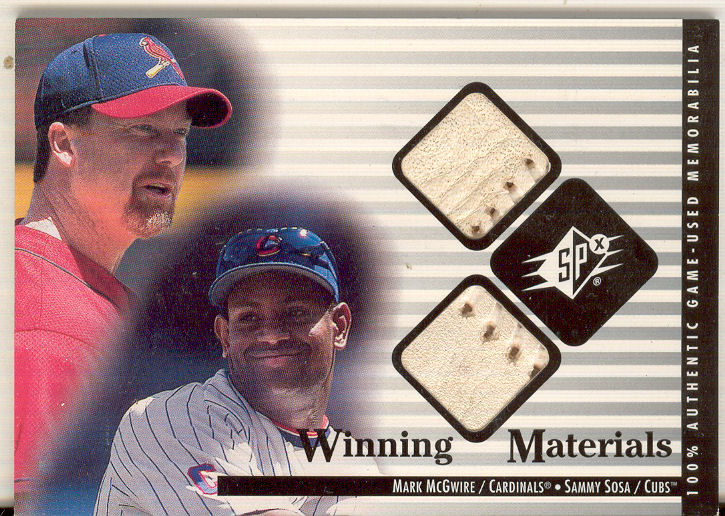 2000 SPx Winning Materials Update #MMSS M.McGwire/S.Sosa
