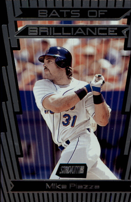 2000 Stadium Club Bats of Brilliance Die Cuts #BB7 Mike Piazza