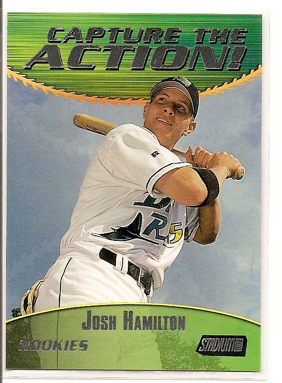 2000 Stadium Club Capture the Action #CA1 Josh Hamilton