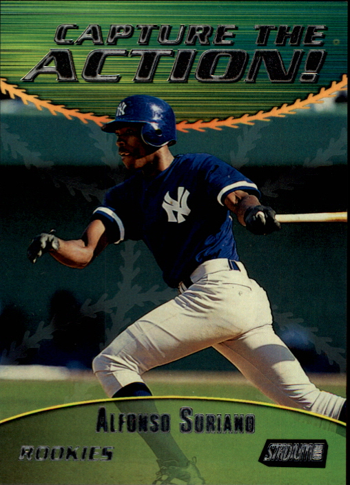 2000 Stadium Club Capture the Action #CA4 Alfonso Soriano