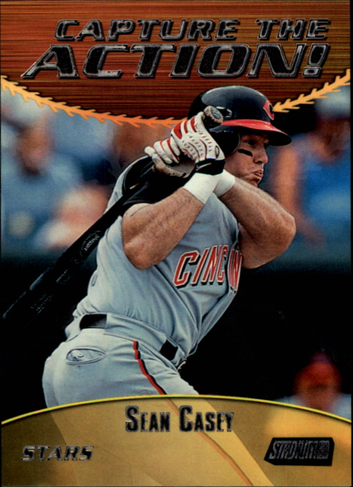 2000 Stadium Club Capture the Action #CA7 Sean Casey