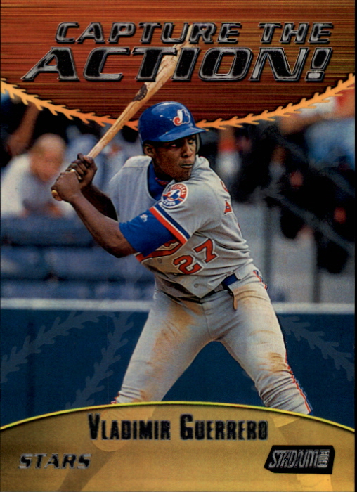 2000 Stadium Club Capture the Action #CA9 Vladimir Guerrero