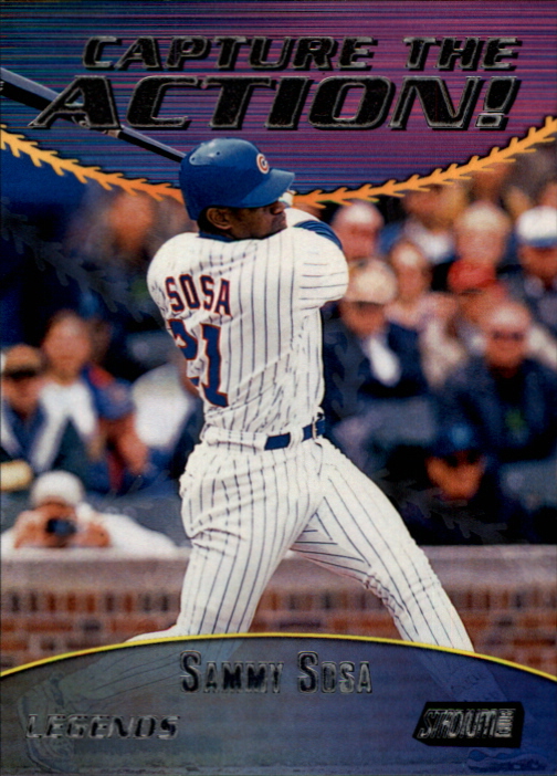 2000 Stadium Club Capture the Action #CA13 Sammy Sosa