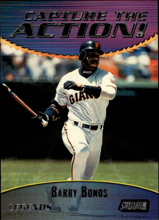 2000 Stadium Club Capture the Action #CA17 Barry Bonds