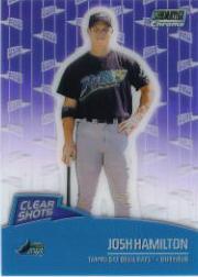 2000 Stadium Club Chrome Clear Shots #CS10 Josh Hamilton