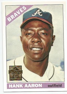 2000 Topps Aaron #13 Hank Aaron 1966
