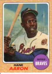 2000 Topps Limited Aaron #15 Hank Aaron 1968