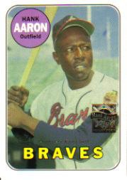 2000 Topps Limited Aaron #16 Hank Aaron 1969