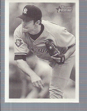 2001 Bowman Heritage #26 Mike Mussina