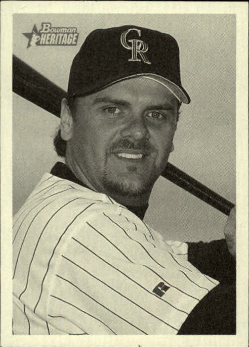2001 Bowman Heritage #67 Larry Walker