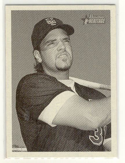 2001 Bowman Heritage #89 Mike Piazza