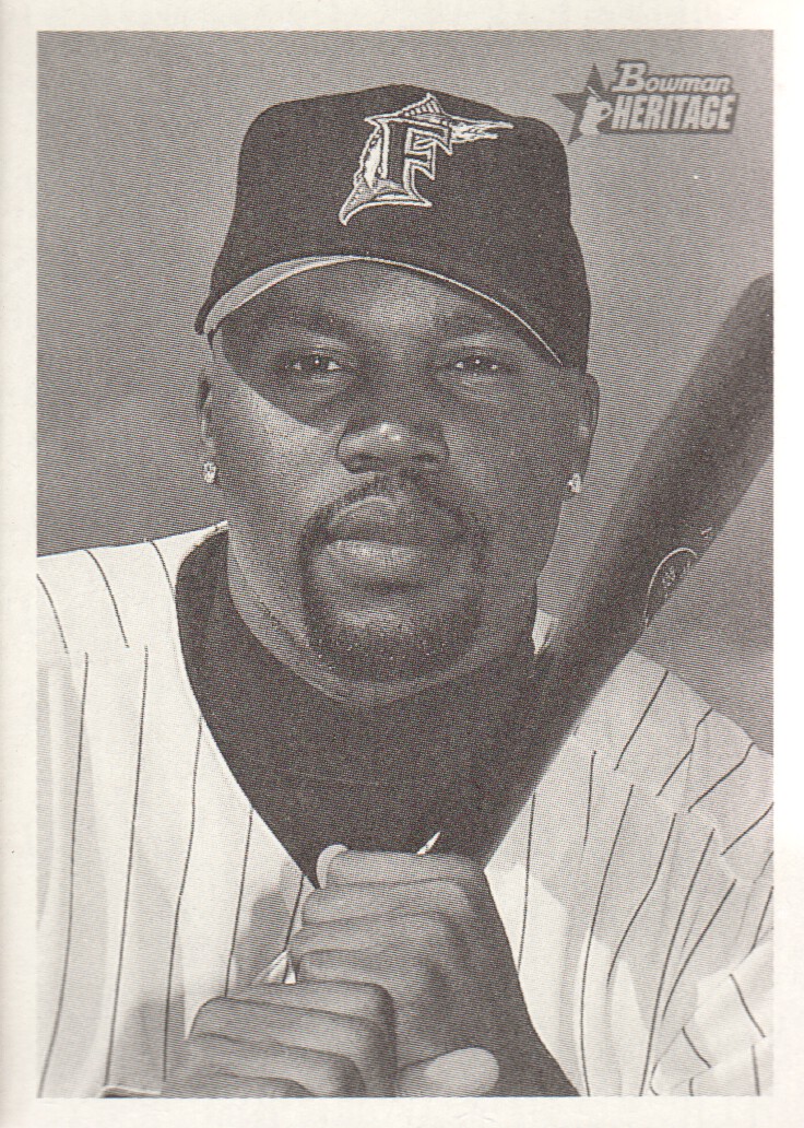 2001 Bowman Heritage #91 Cliff Floyd