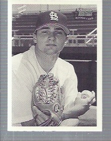 2001 Bowman Heritage #307 Justin Pope RC
