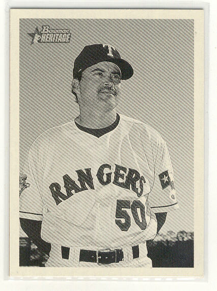 2001 Bowman Heritage #368 Rafael Palmeiro SP