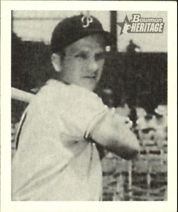 2001 Bowman Heritage 1948 Reprints #1 Ralph Kiner