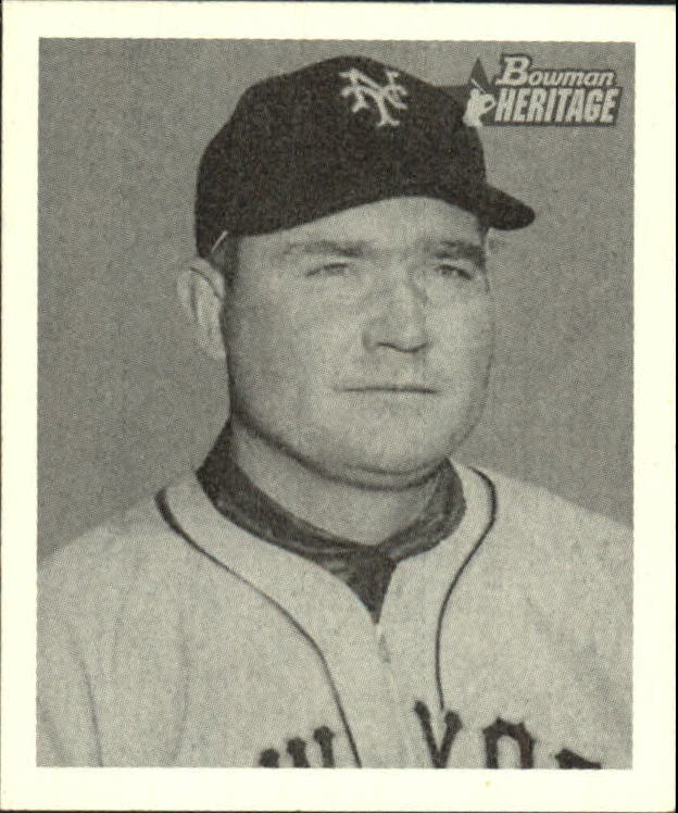 2001 Bowman Heritage 1948 Reprints #2 Johnny Mize