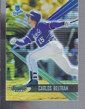 2001 Bowman's Best #36 Carlos Beltran